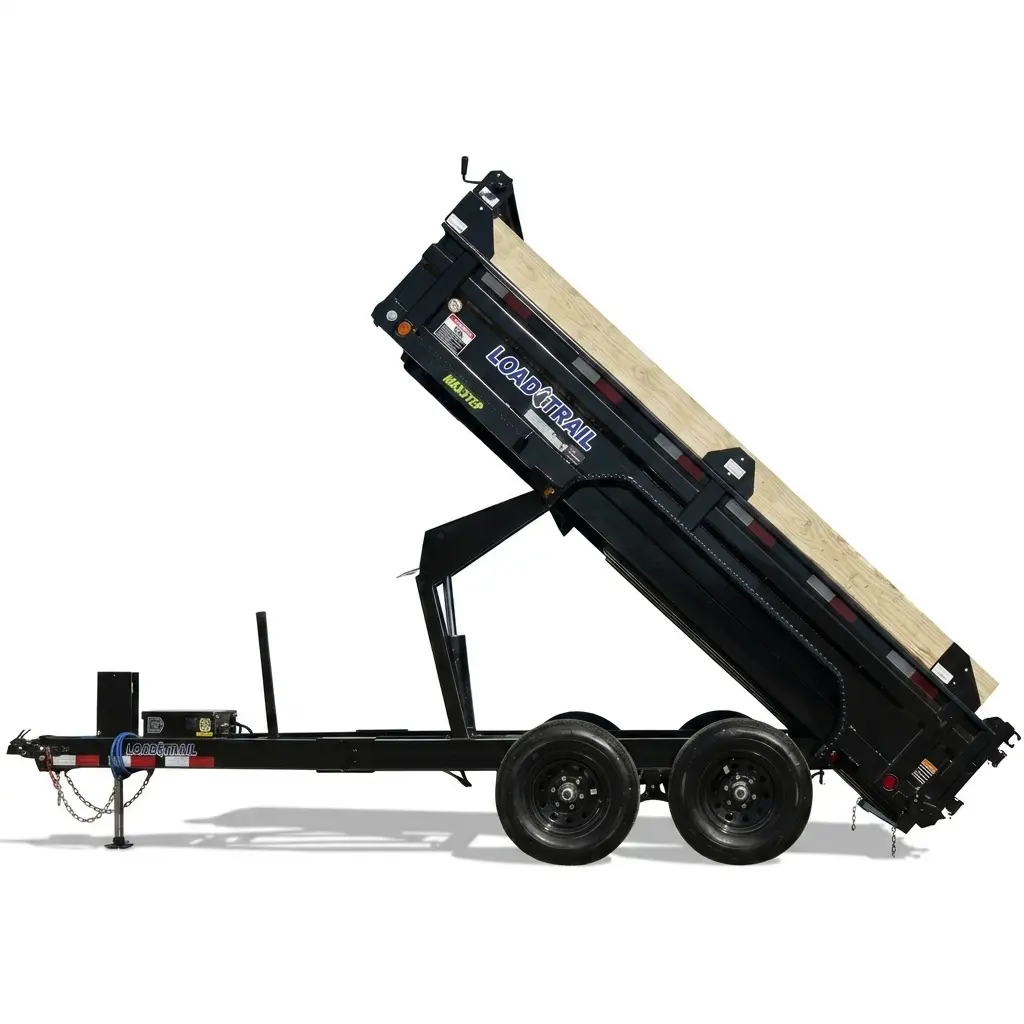 Load Trail Dump Trailer — model Load Trail